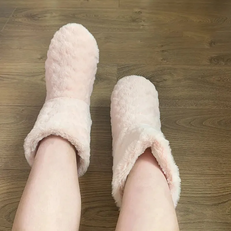 Plush Bootie Slippers