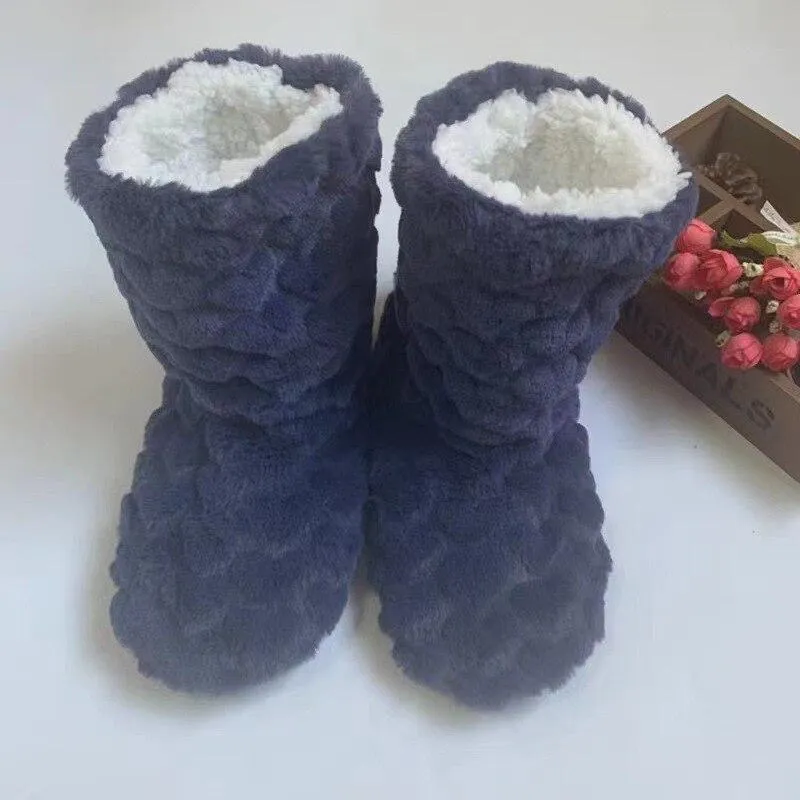Plush Bootie Slippers