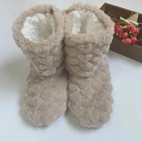 Plush Bootie Slippers