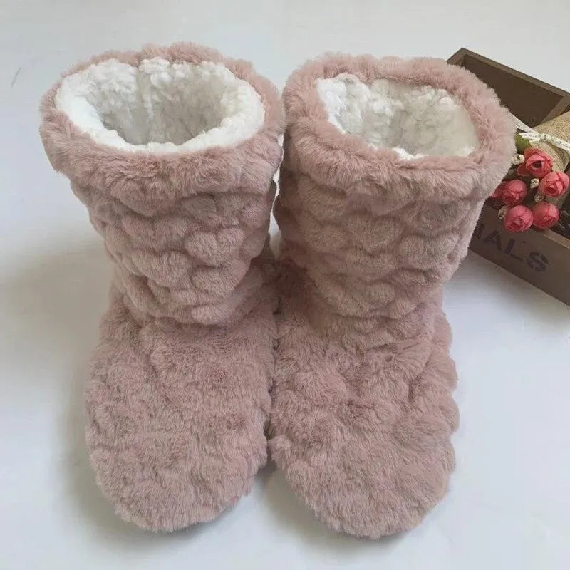 Plush Bootie Slippers