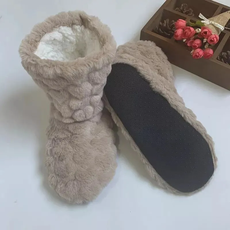 Plush Bootie Slippers