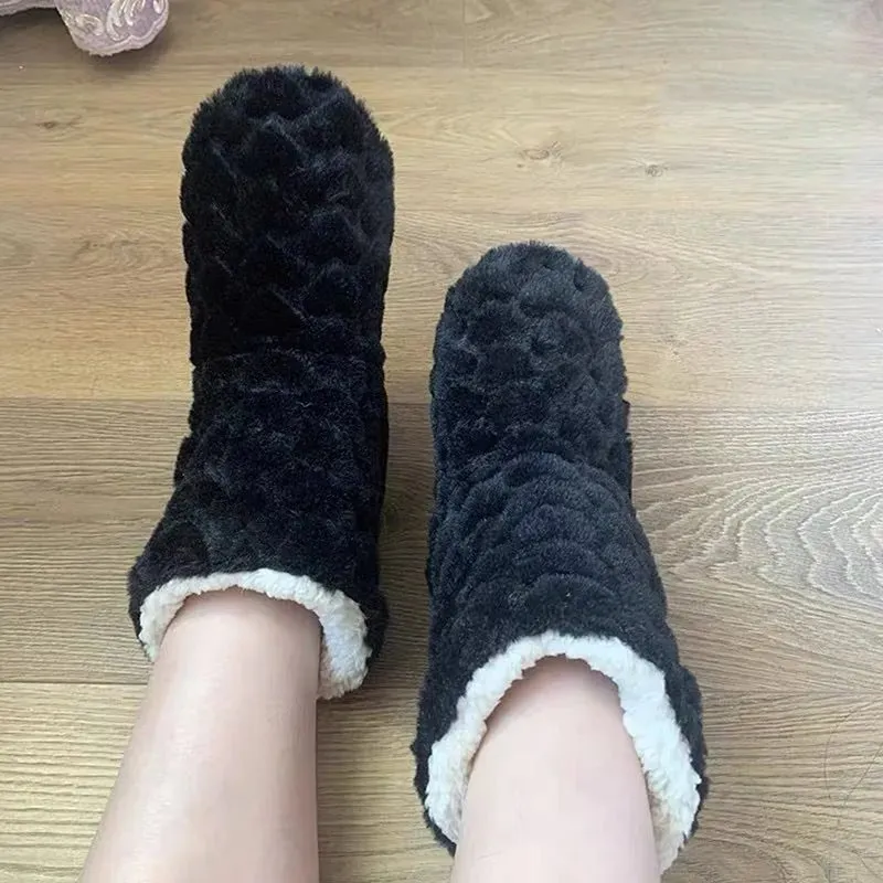 Plush Bootie Slippers