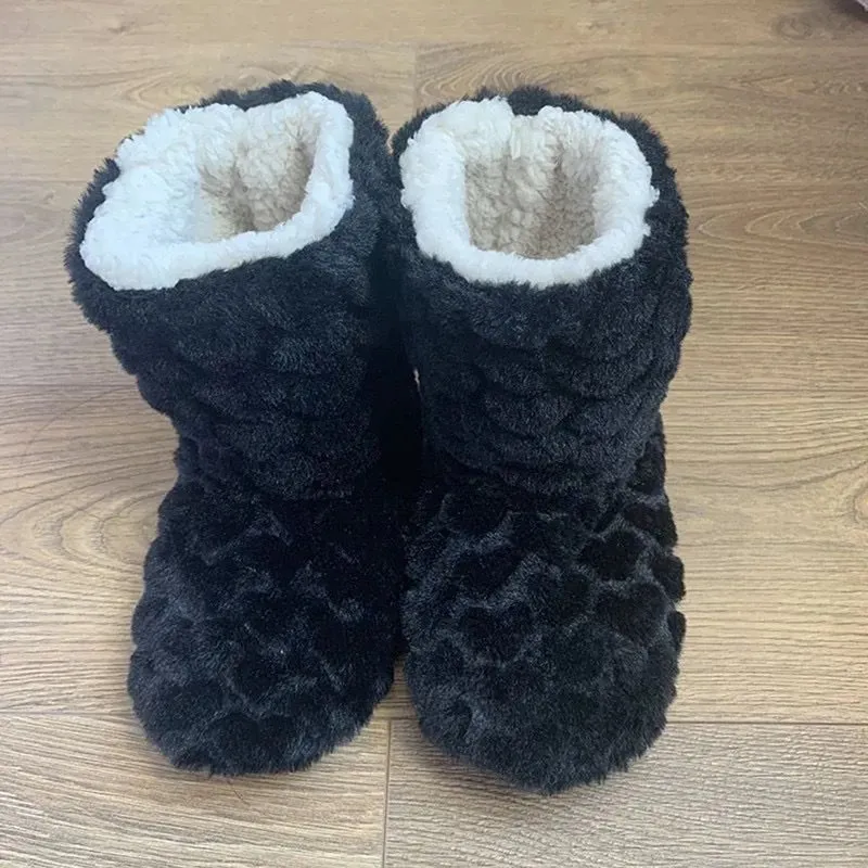 Plush Bootie Slippers