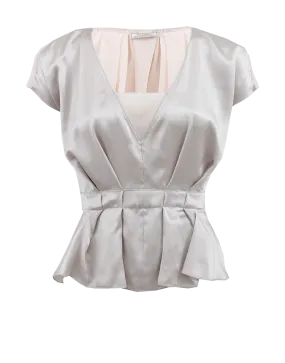 Sleeveless Elastic Waist Top