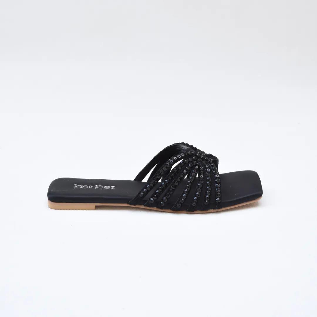 Soiree Flats black
