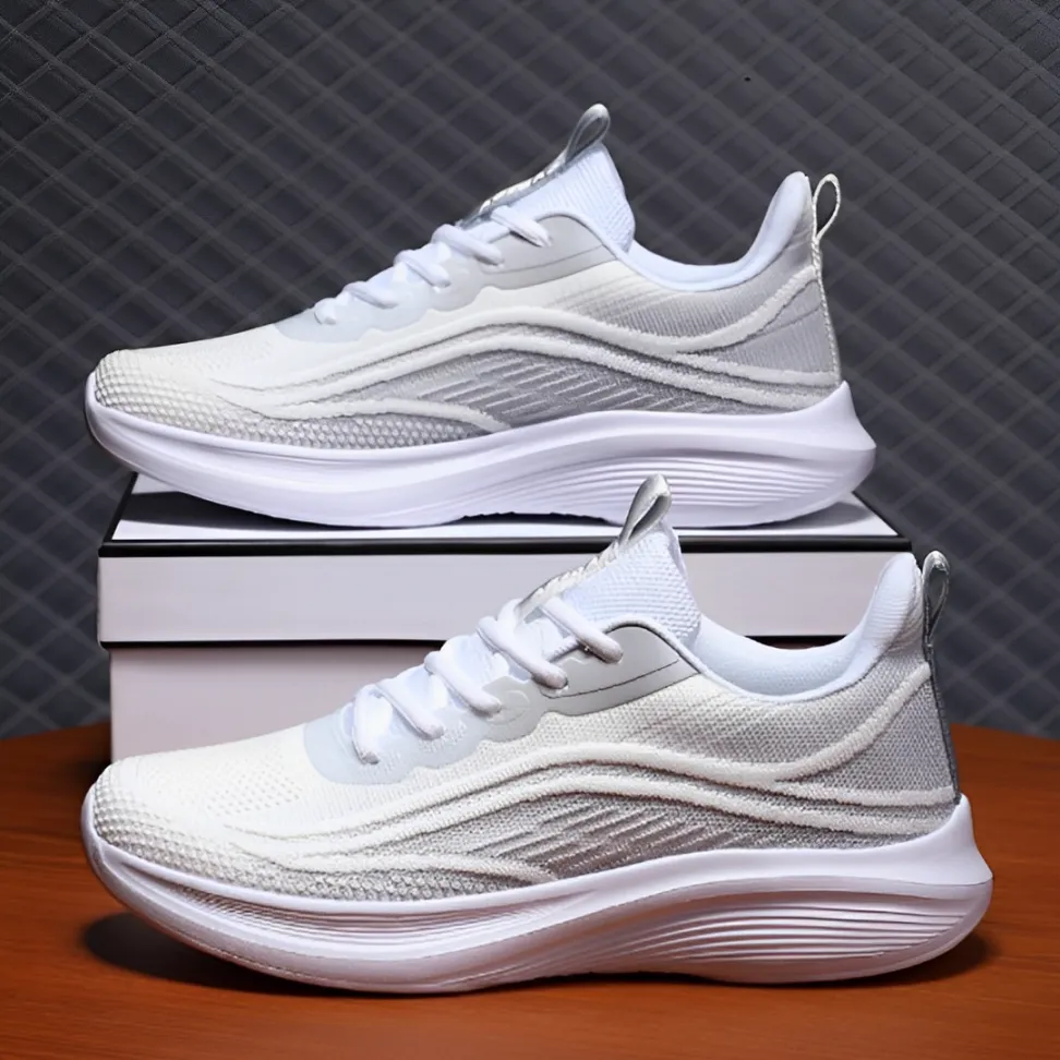 SooFeet Men Orthopedic Shoes Ventilated Mesh Anti-slip Waling Sneakers
