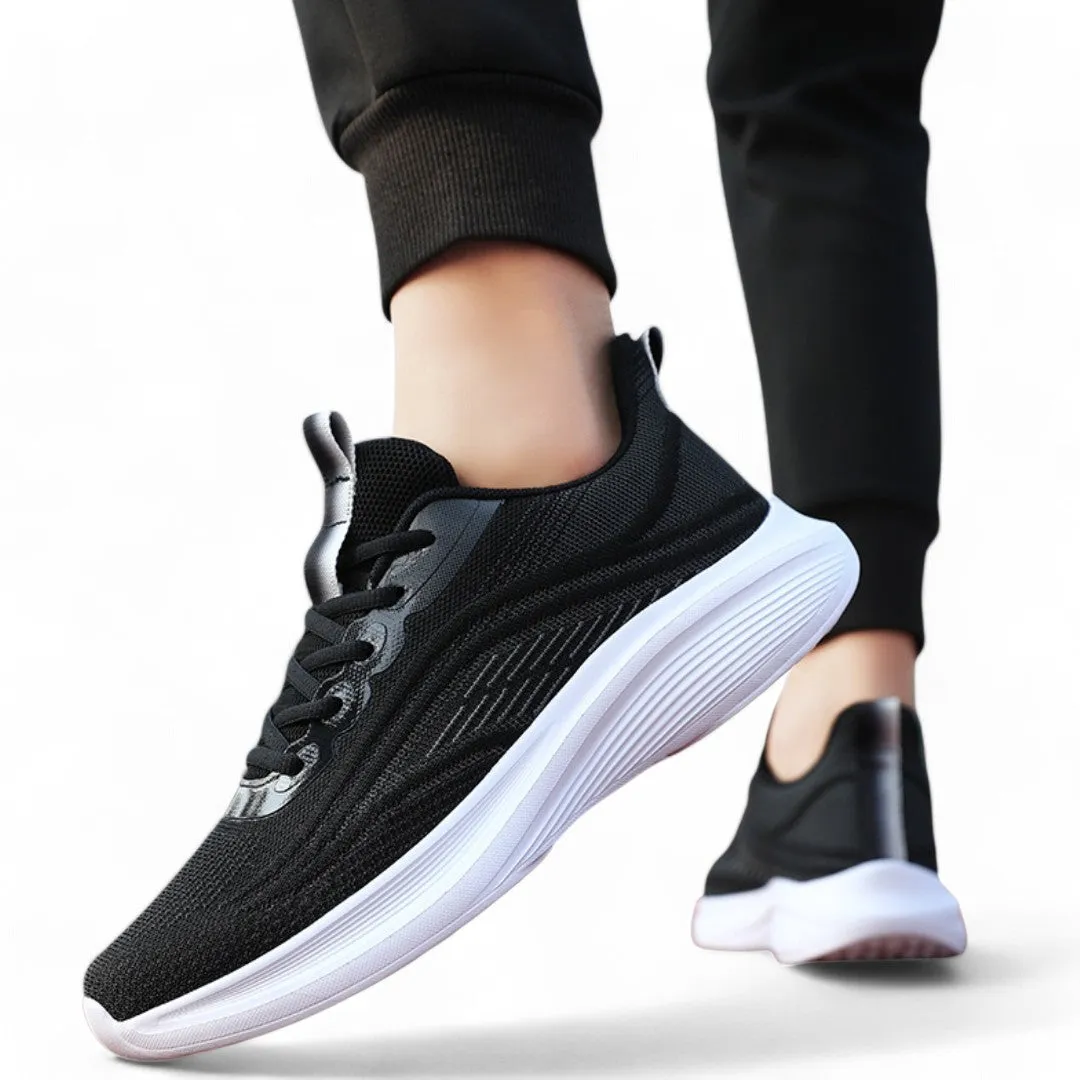 SooFeet Men Orthopedic Shoes Ventilated Mesh Anti-slip Waling Sneakers