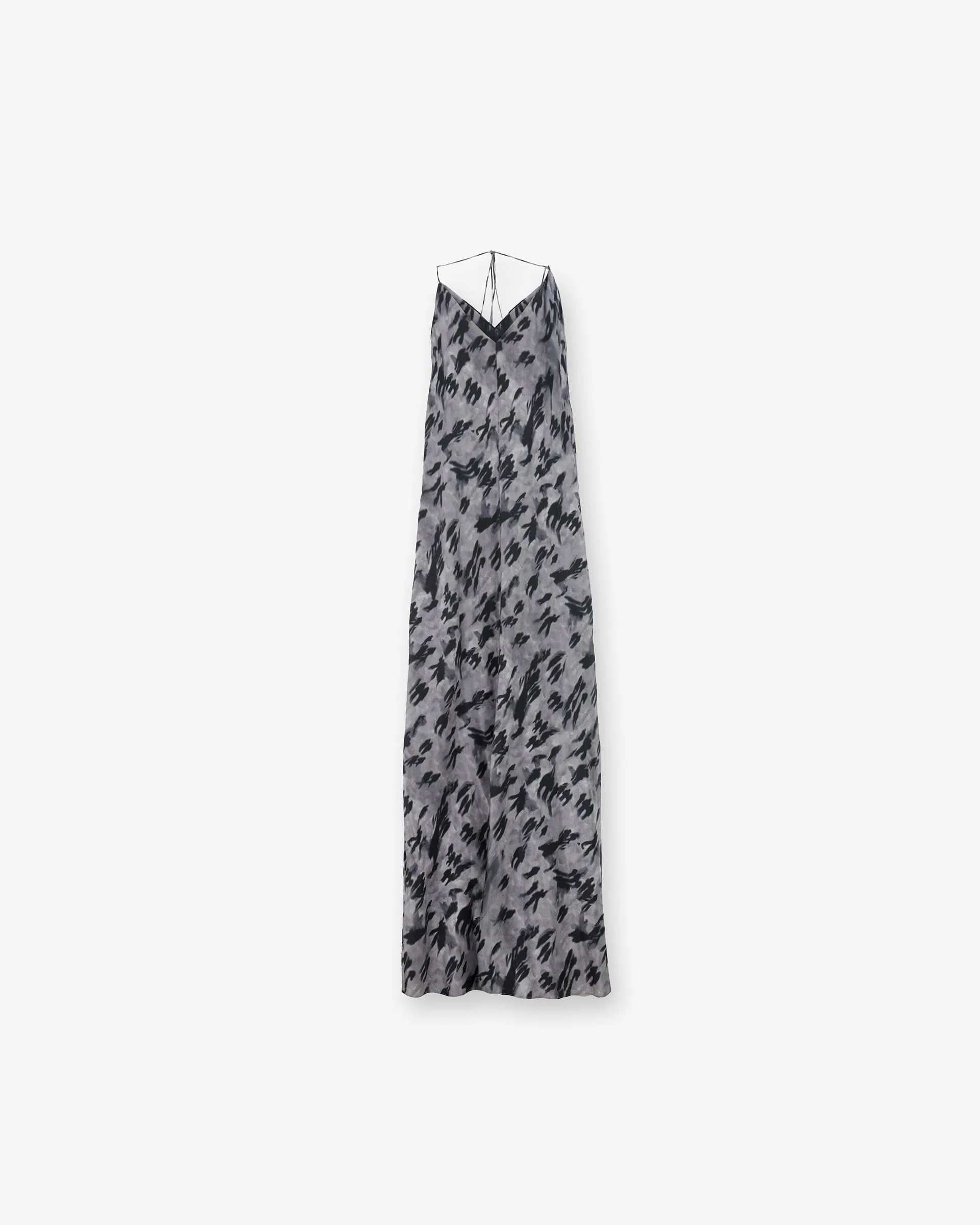 Street Shadow Dress - Dark Scenic Print