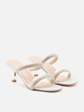 Sybil Crystal Embellished Heels