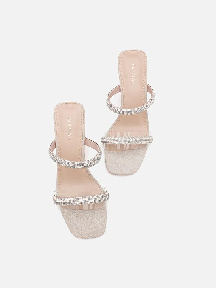 Sybil Crystal Embellished Heels