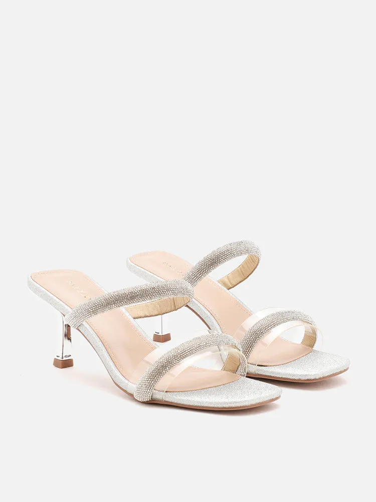 Sybil Crystal Embellished Heels