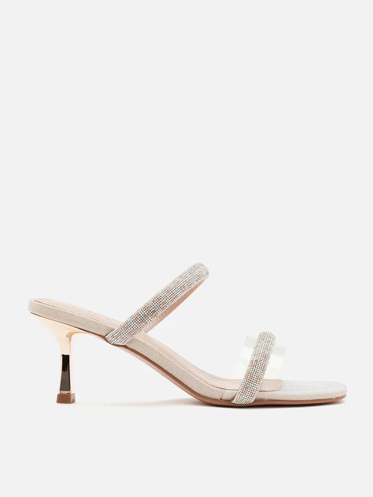 Sybil Crystal Embellished Heels