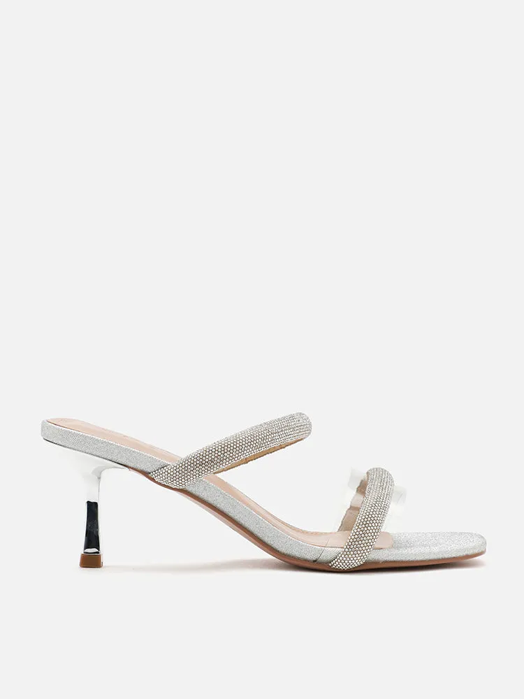 Sybil Crystal Embellished Heels