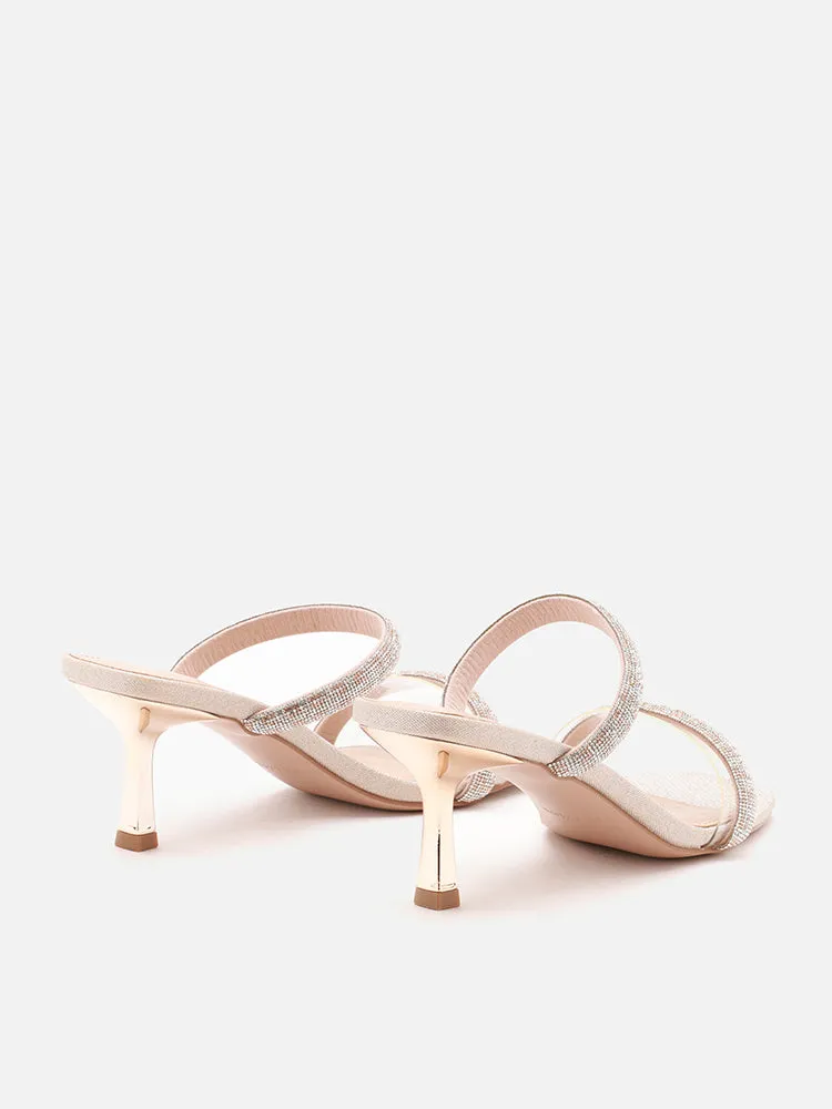 Sybil Crystal Embellished Heels
