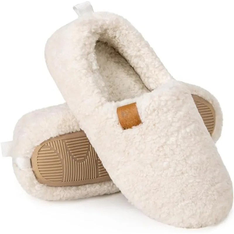 Ultra Comfort Fleece Lounge Slippers