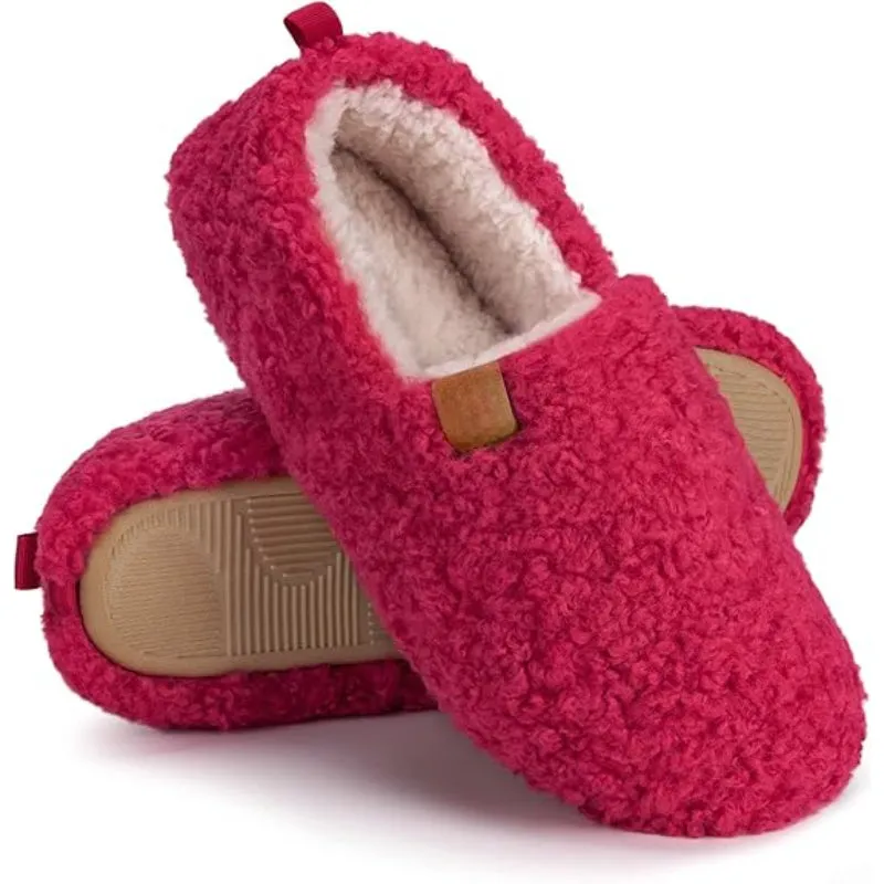 Ultra Comfort Fleece Lounge Slippers