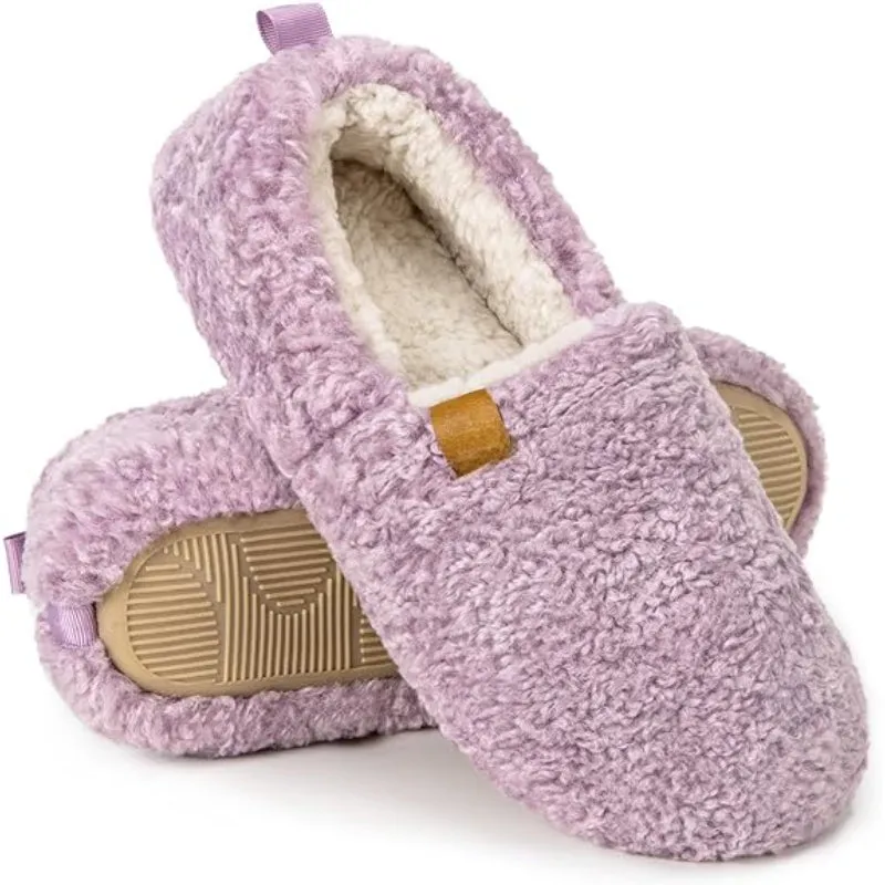 Ultra Comfort Fleece Lounge Slippers