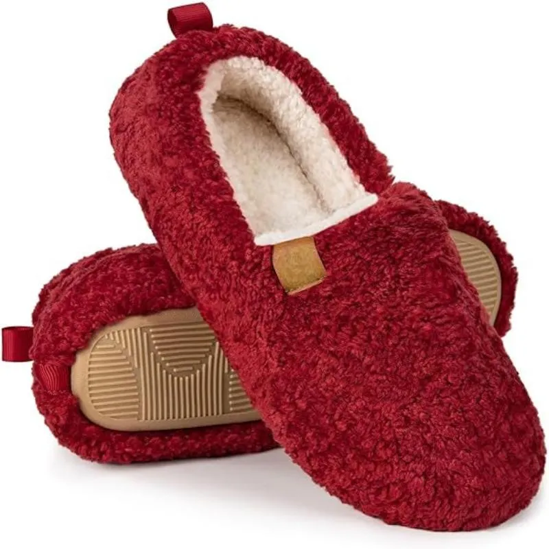 Ultra Comfort Fleece Lounge Slippers