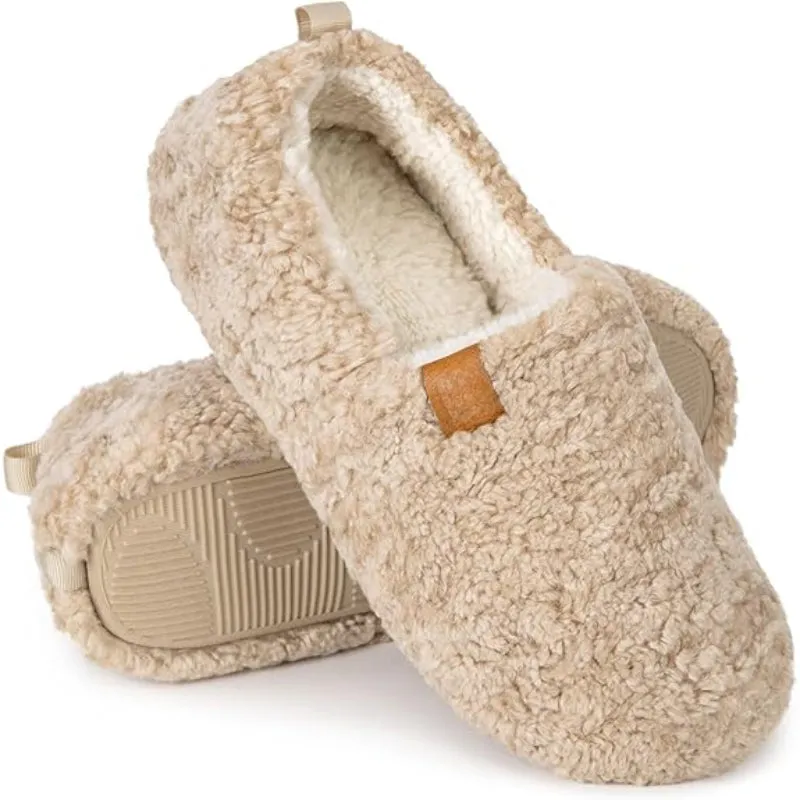 Ultra Comfort Fleece Lounge Slippers