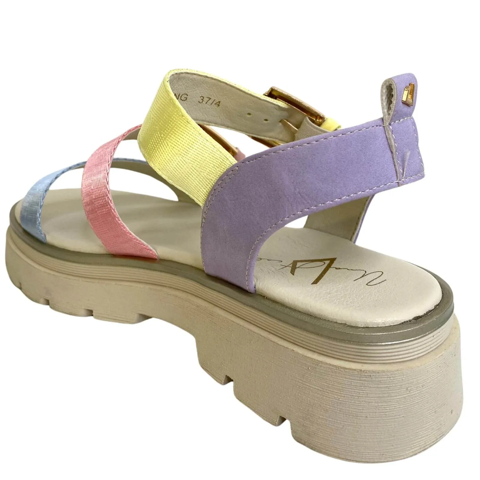 Una Healy Something Strappy Sandals - Pastel Multi