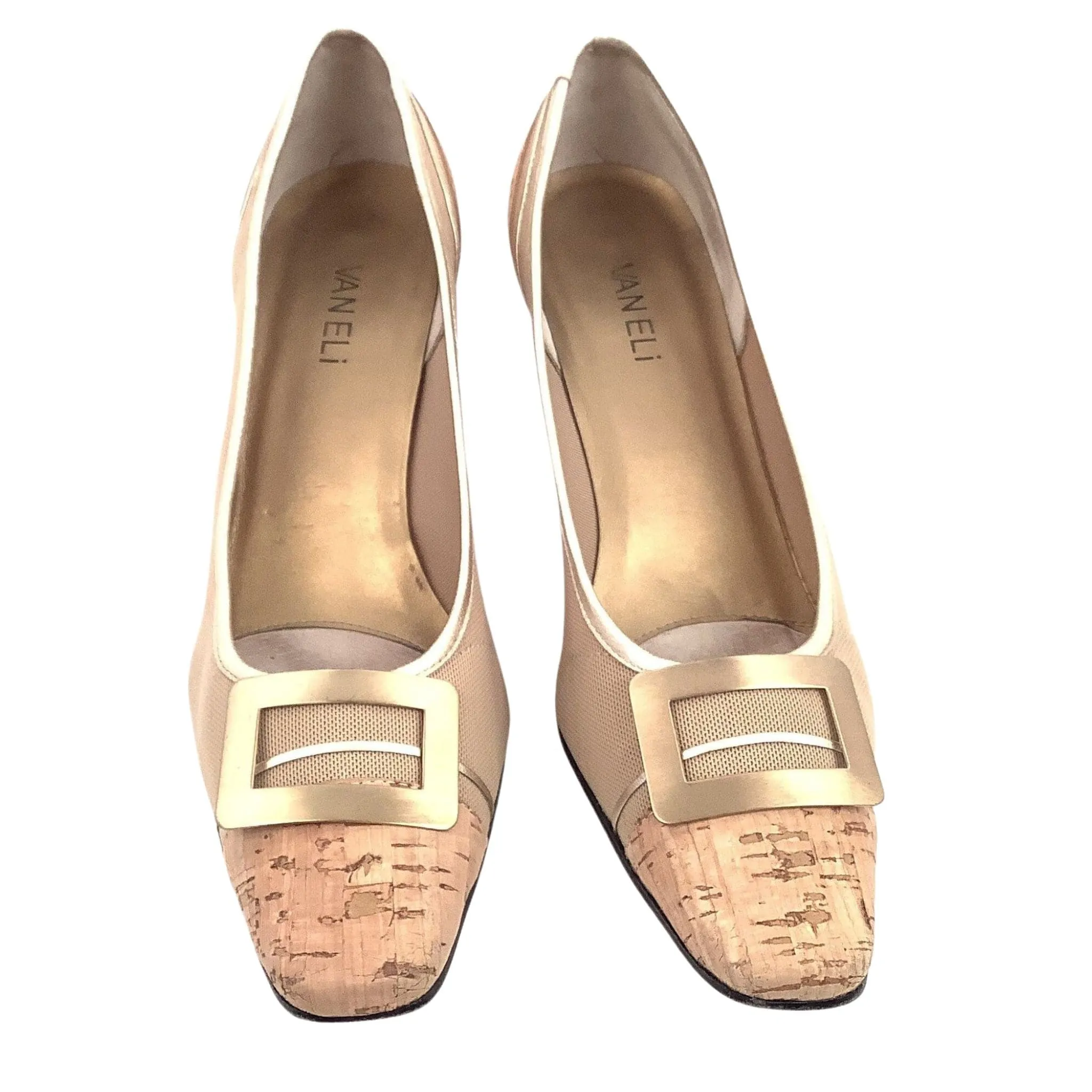 Vaneli Cork Heels