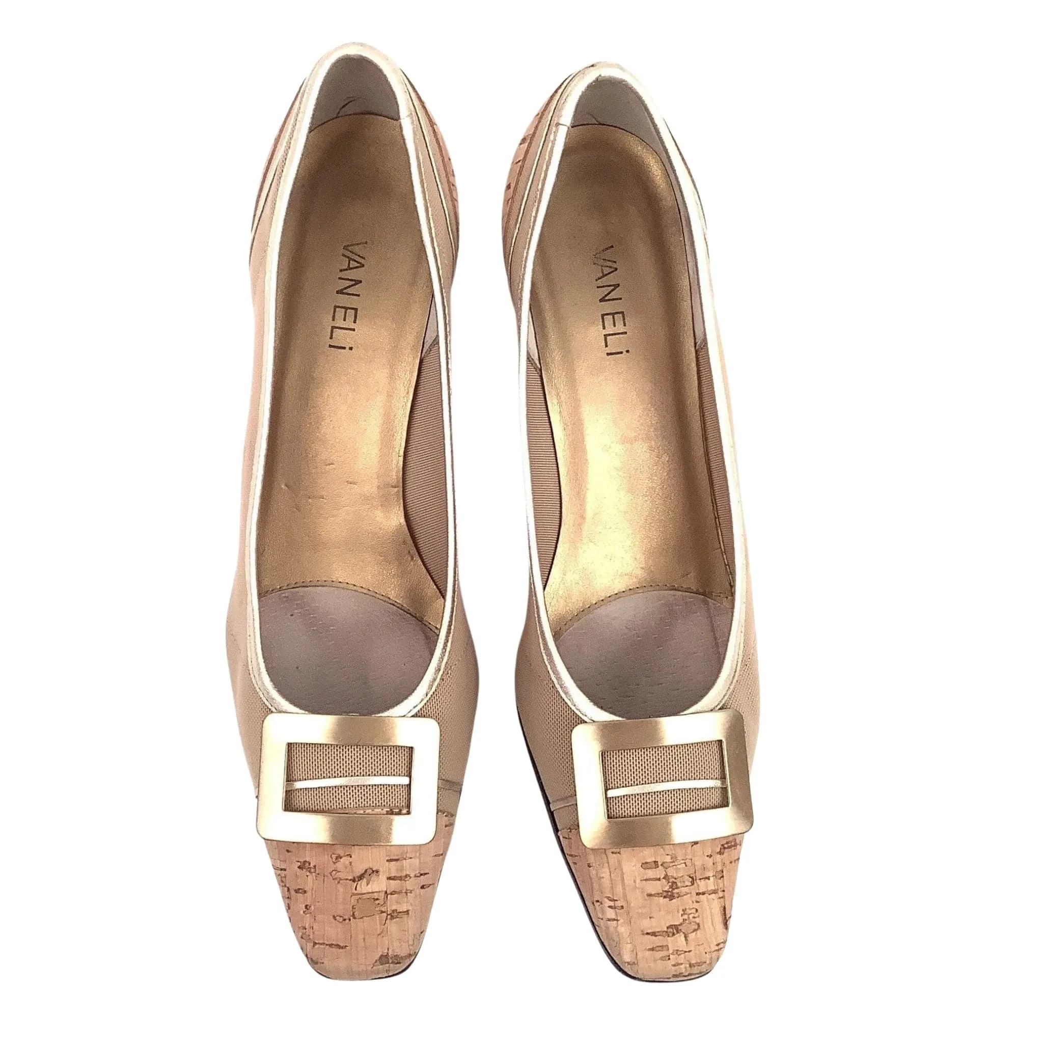 Vaneli Cork Heels