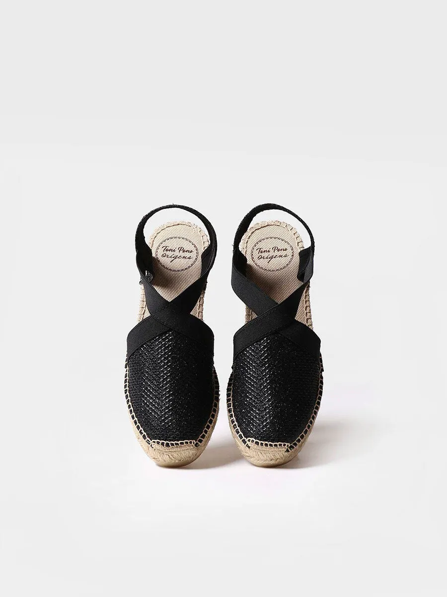 Women's shiny vegan espadrilles - TRITON