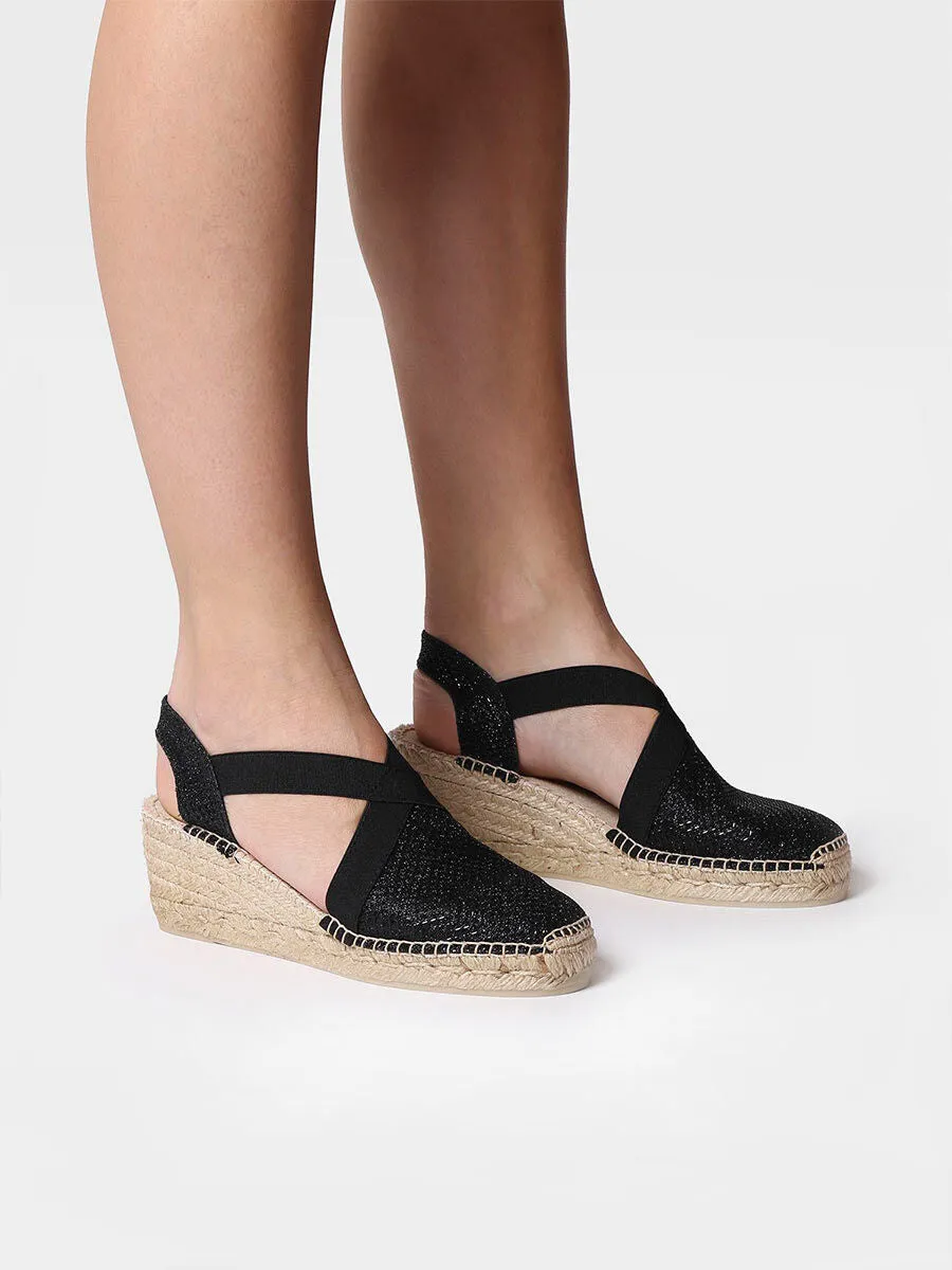 Women's shiny vegan espadrilles - TRITON