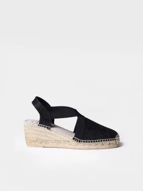 Women's shiny vegan espadrilles - TRITON