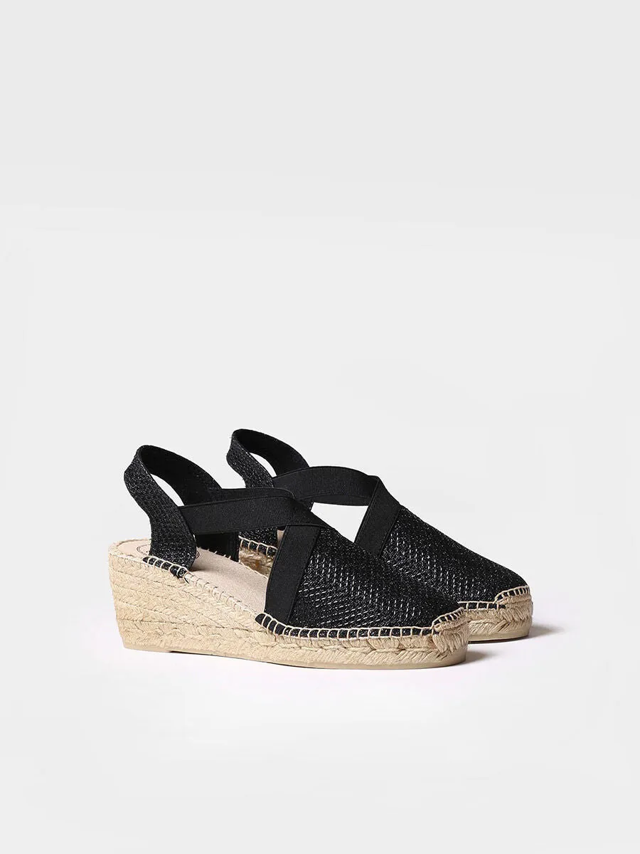 Women's shiny vegan espadrilles - TRITON