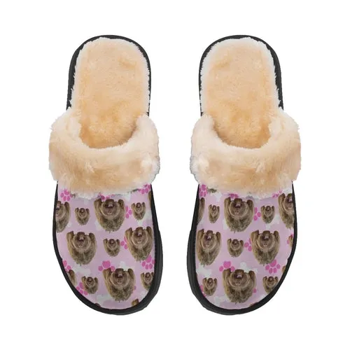 Your Dog Women's Personalised Plush Slippers
