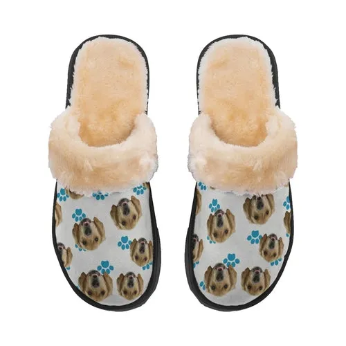 Your Dog Women's Personalised Plush Slippers