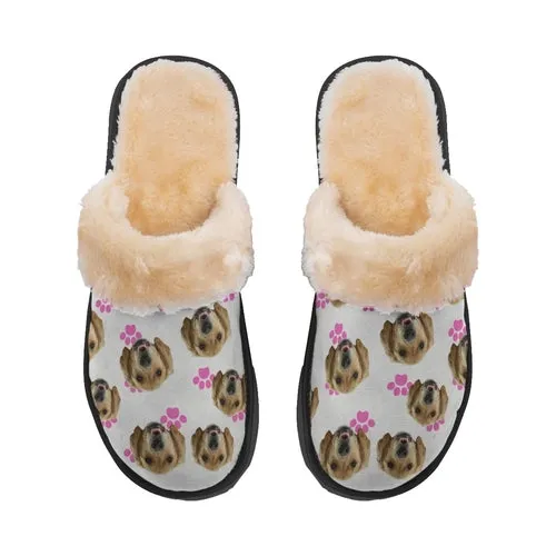 Your Dog Women's Personalised Plush Slippers