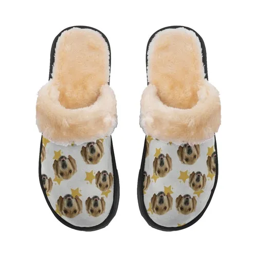 Your Dog Women's Personalised Plush Slippers