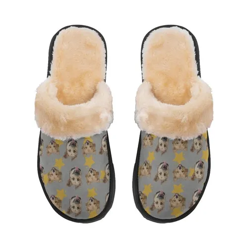Your Dog Women's Personalised Plush Slippers