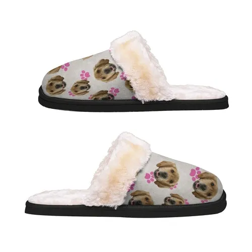 Your Dog Women's Personalised Plush Slippers
